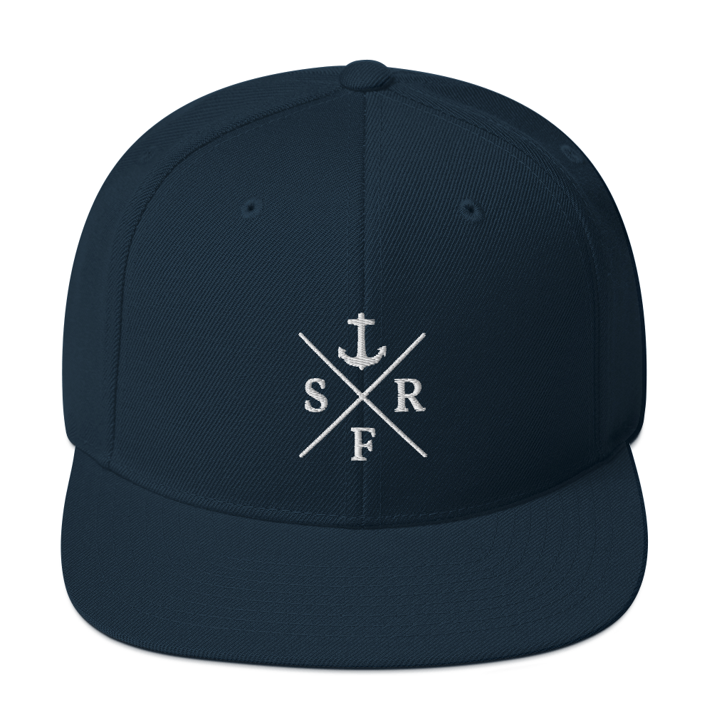 Anchor Snapback Hat