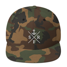 Load image into Gallery viewer, Anchor Snapback Hat
