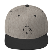 Load image into Gallery viewer, Anchor Snapback Hat
