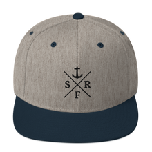 Load image into Gallery viewer, Anchor Snapback Hat
