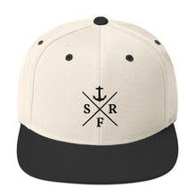 Load image into Gallery viewer, Anchor Snapback Hat
