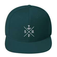 Load image into Gallery viewer, Anchor Snapback Hat
